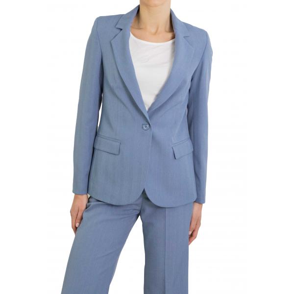 Giacca gessata "Eva"